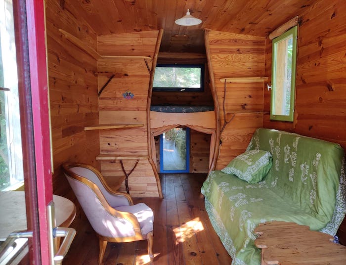Intérieur Roulotte